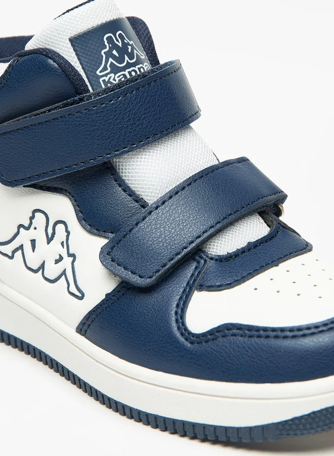 كابا Boy's Colourblock Sneakers with Hook and Loop Closure