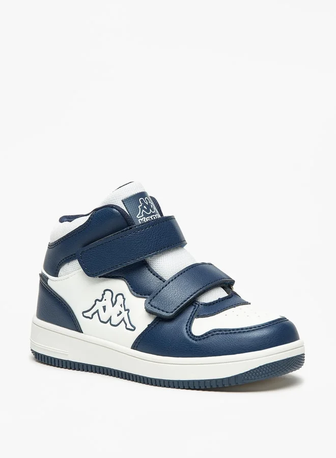 كابا Boy's Colourblock Sneakers with Hook and Loop Closure