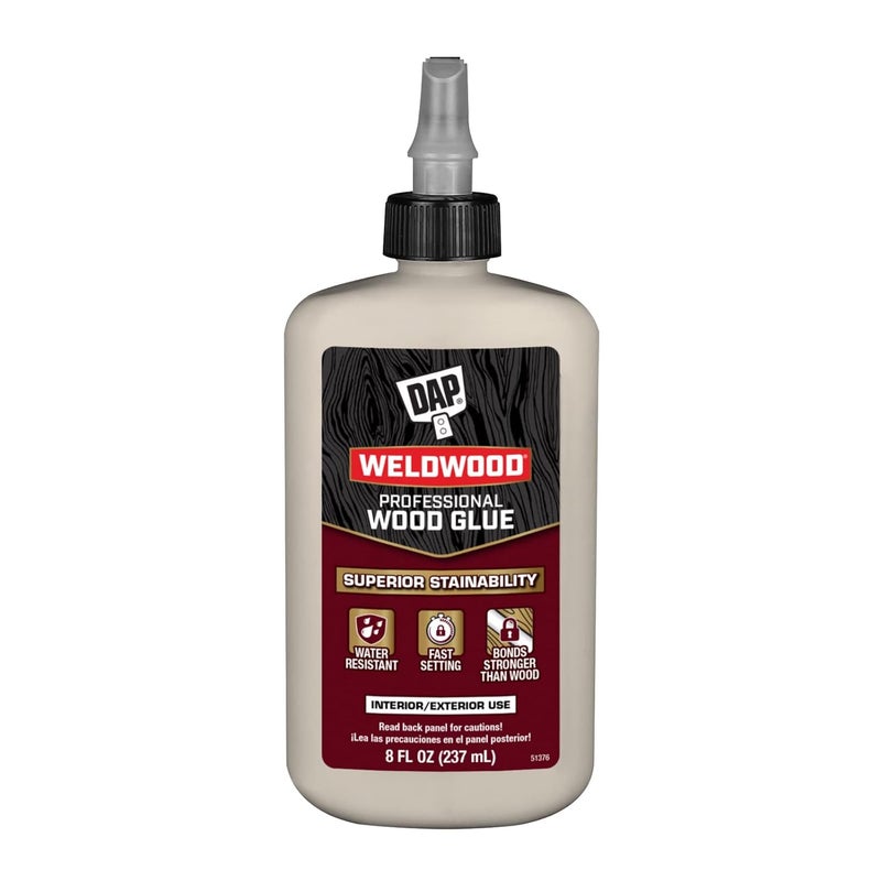 DAP Weldwood Professional Wood Glue 8 Oz 7079800480 - Image 1
