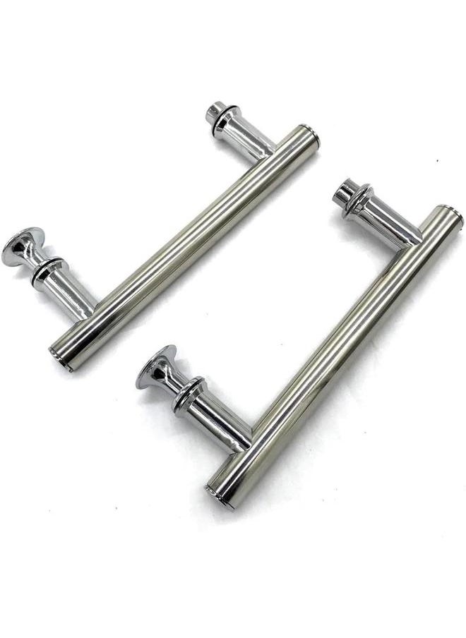 yongsheng 2pcs Sliding Door Handle Stainless Steel Brushed Door Handle for Furniture Shower Cabin Accessories Hardware Heavy Duty Handles for Home Decoration  - Image 4