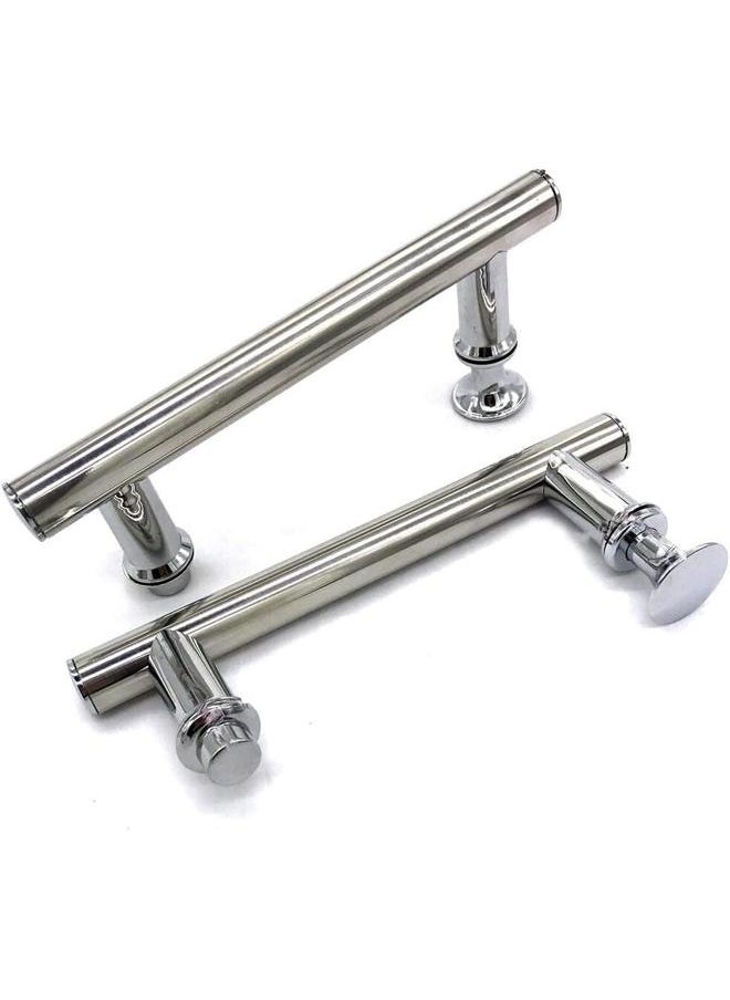 yongsheng 2pcs Sliding Door Handle Stainless Steel Brushed Door Handle for Furniture Shower Cabin Accessories Hardware Heavy Duty Handles for Home Decoration  - Image 2