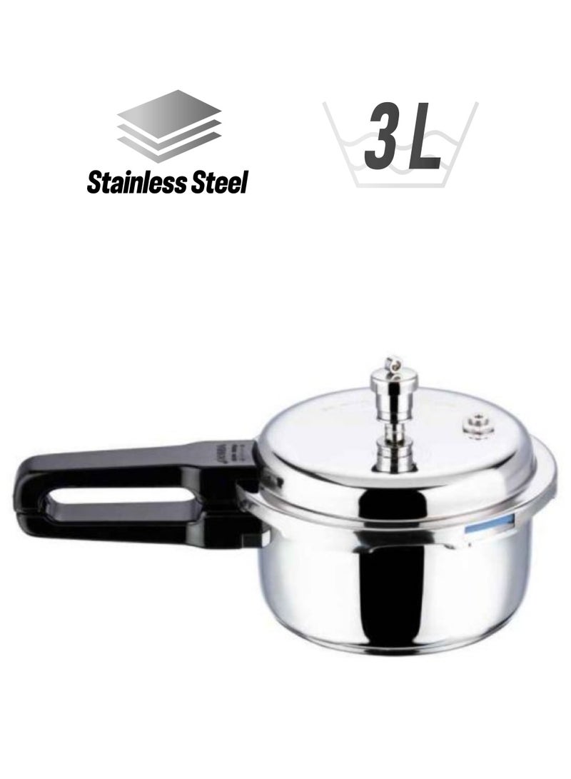 Top Pick Steel Induction Pressure Cooker Outer Lid Non Slip Handleit