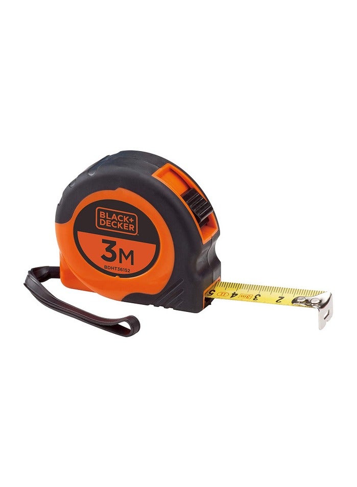 BLACK+DECKER BLACK+DECKER 3mx16mm Bimaterial Short Tape Measure  - Image 2