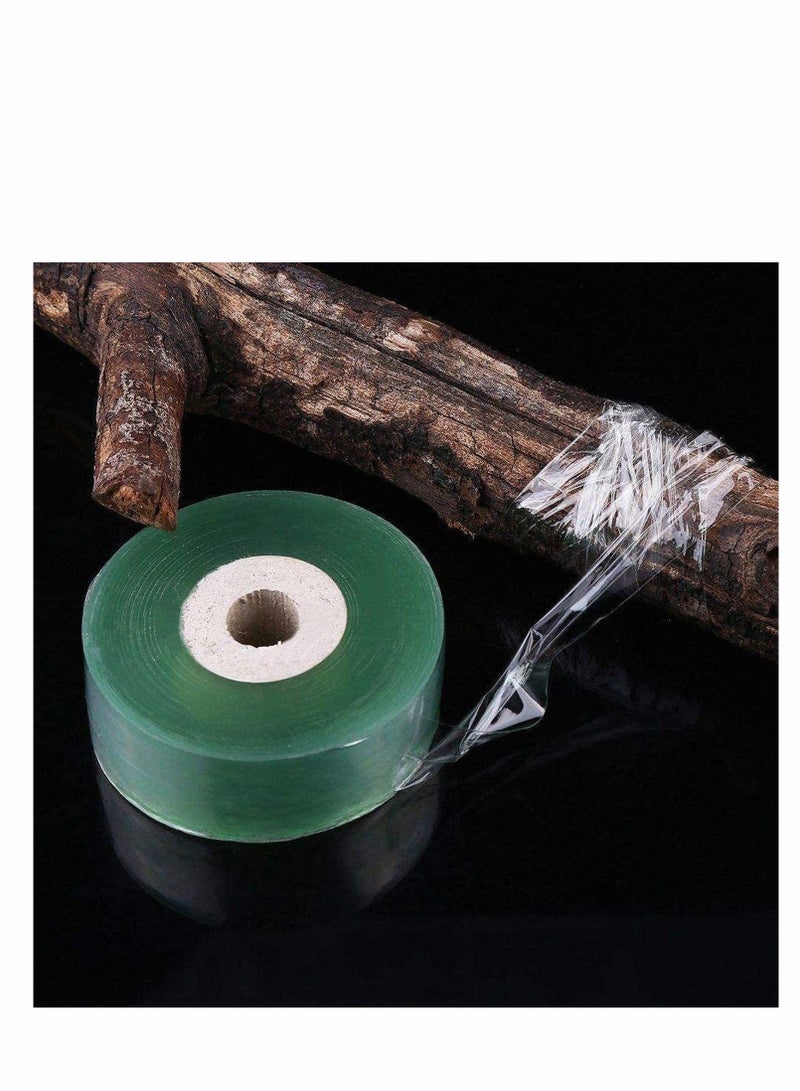 Generic Grafting Tape 4 PCS Grafting Tape, Stretchable Garden Grafting Tape Plants Repair Tapes Secateurs Engraft Branch Gardening Bind Belt for Floral Fruit Tree and Poly Budding Tape - Green  - Image 5