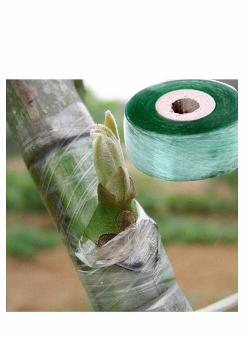 Generic Grafting Tape 4 PCS Grafting Tape, Stretchable Garden Grafting Tape Plants Repair Tapes Secateurs Engraft Branch Gardening Bind Belt for Floral Fruit Tree and Poly Budding Tape - Green  - Image 4