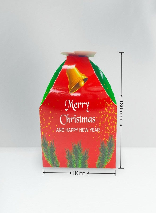 Intactmedia Christmas Gift Box, Pack of 15 - 110 x 110 x 130 mm Reusable Festive Treat Boxes for Chocolates, Cookies, Return Gifts, Party Favors - Image 5