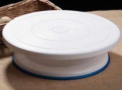 NirvikPlastic Cake Rotary Table Revolving Rotating Cake Stand Baking Tool Cake Turntable Rotating Cake Icing, Decorating Baking Tool - Image 3