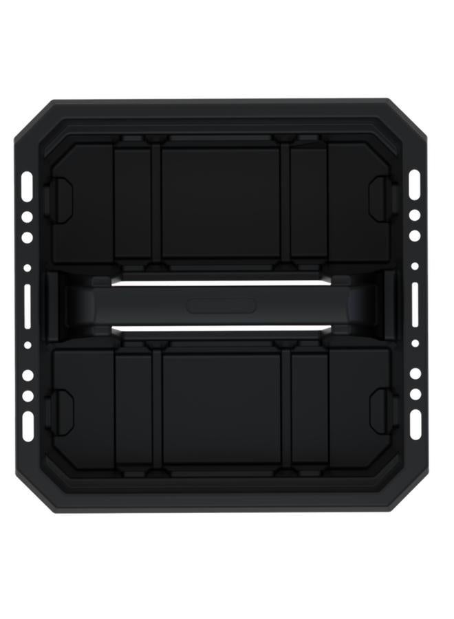 Kistenberg Cargo Plus Polymer Blend Tool Box with Removable Separators Black - Image 3
