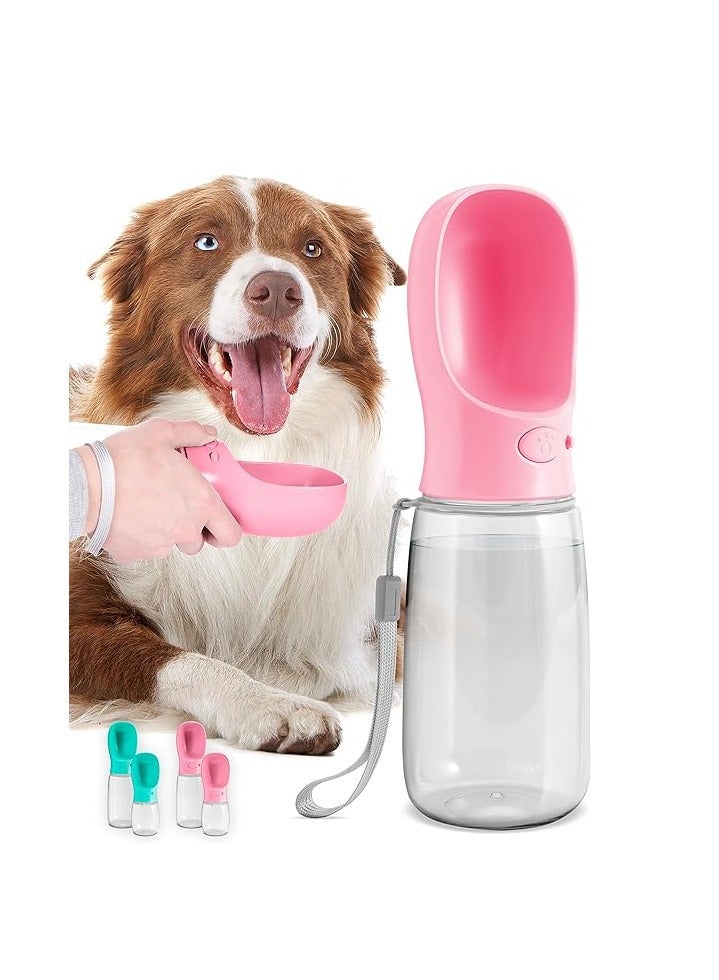 زجاجة ماء للكلاب MalsiPree [بسعة أكبر محسنة] – موزع ماء محمول مضاد للتسريب مع معزز شرب للحيوانات الأليفة للمشي في الهواء الطلق، التخييم والسفر