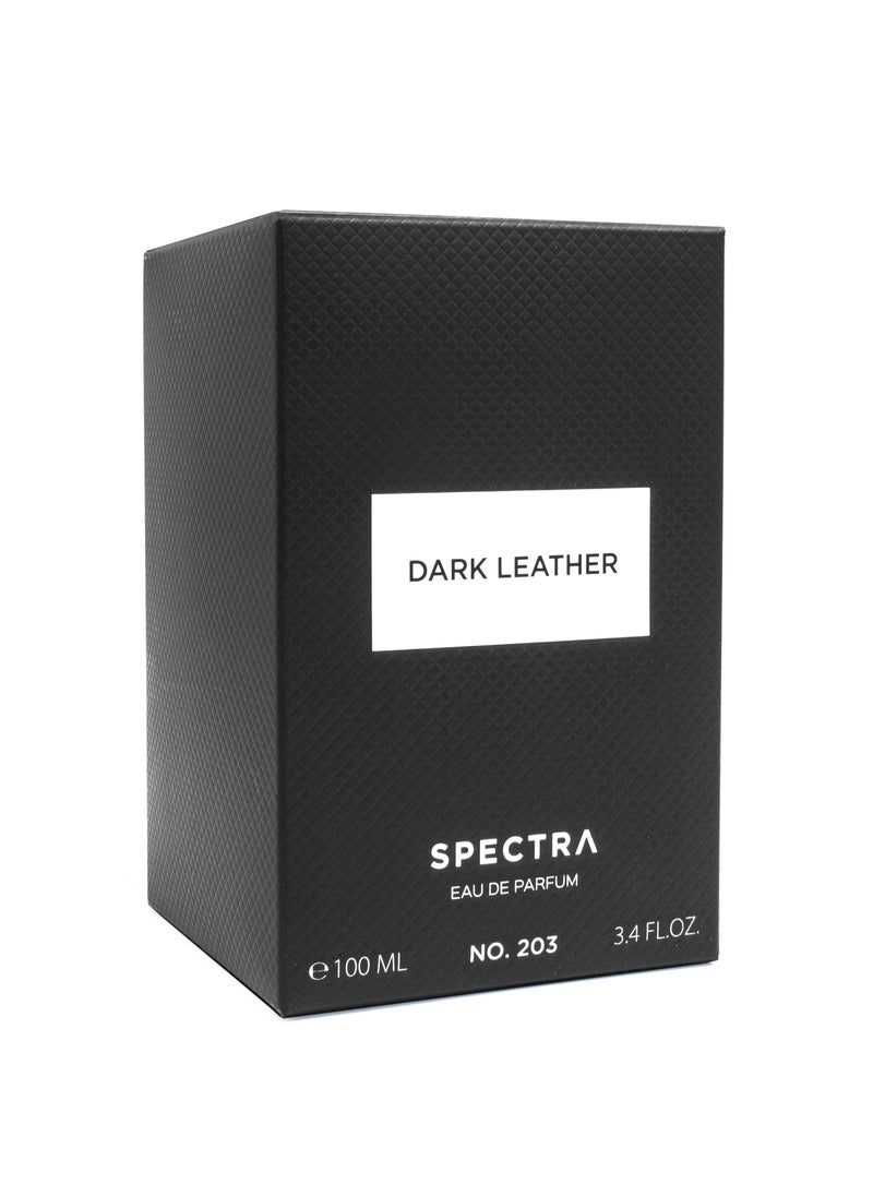 Spectra - 203 Dark Leather Eau De Parfum Unisex Perfume – 100ml - Image 1