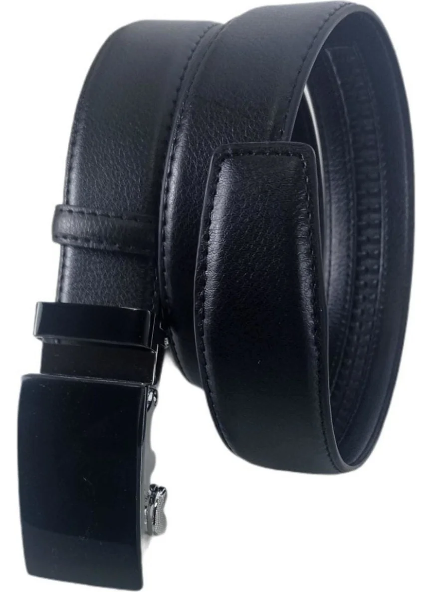 Başkent Çanta Başkent Bag Men's Automatic Buckle Rail Non-Hole Belt