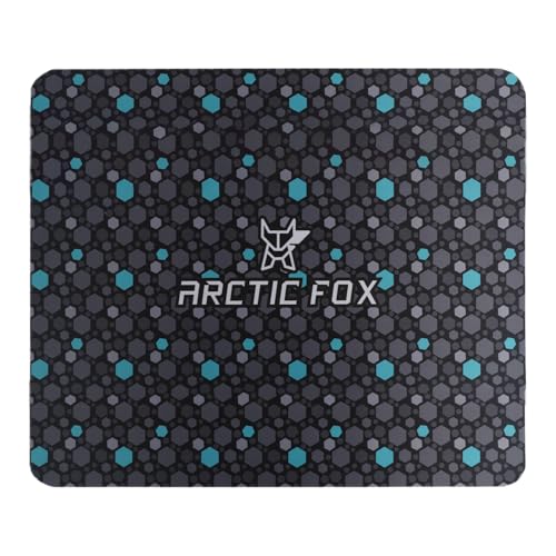 Arctic Fox Mouse pad for All Mouse sensors | Non-Slip Rubber Base|3 mm Thickness for Desktop, Laptop Gaming Professionals (Hexad & Trawi) (Small, Pack of 2) - Image 5
