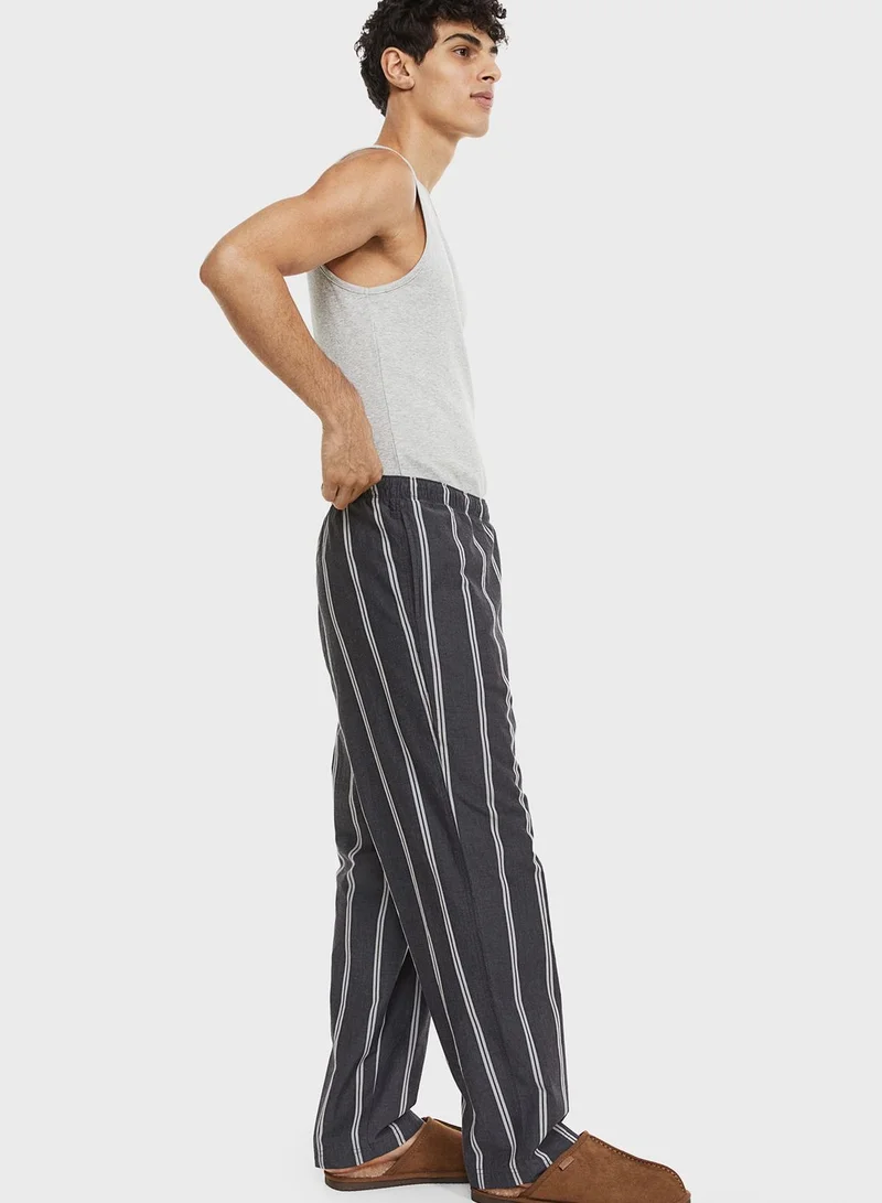 H&M 2 Pack Checked Pyjama Pants