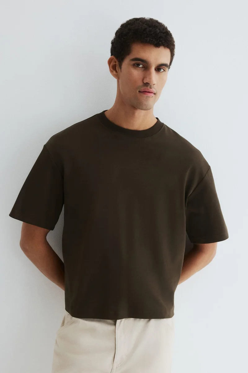 H&M Loose Fit Boxy-style T-shirt