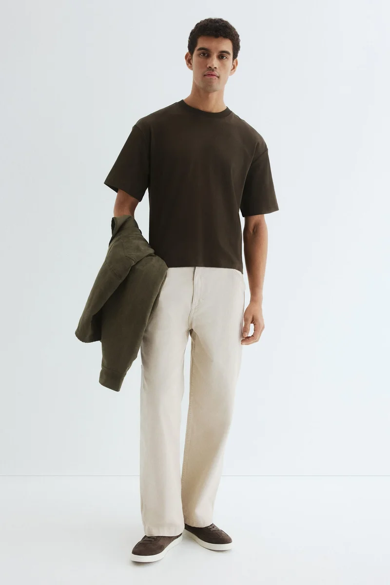 H&M Loose Fit Boxy-style T-shirt
