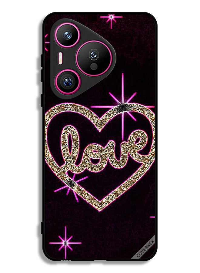 Covernex Huawei Pura 70 Protective Case Cover Love Heart - Image 1