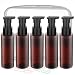 Cosywell Plastic Pump Bottles Dispenser Leak Proof 35oz105ml 5 Pack Portable Empty Refillable Container Brown Plastic Lotion Pump Dispenser Bottle for Facial Cleansing Oil Shampoo Shower Gel - Image 2