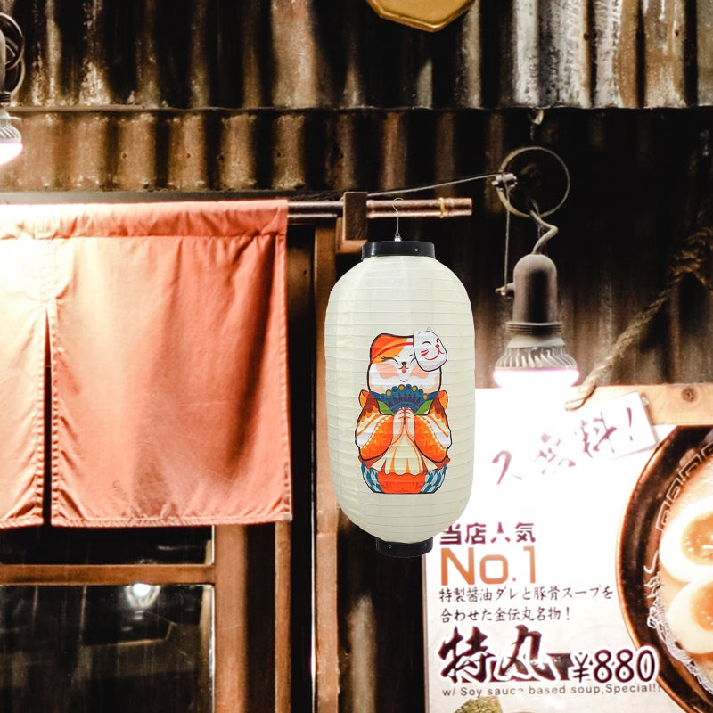 Japanese Lantern Hanging Lantern Pendant Silk Lantern Decor Sushi Canteen Lantern - Image 4