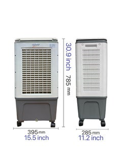Wtrtr Wtrtr Air cooler,20L Evaporative Air Cooler,Home air conditioning fan refrigeration single cold air cooling fan Commercial home mobile air conditioner (20L)  - Image 2