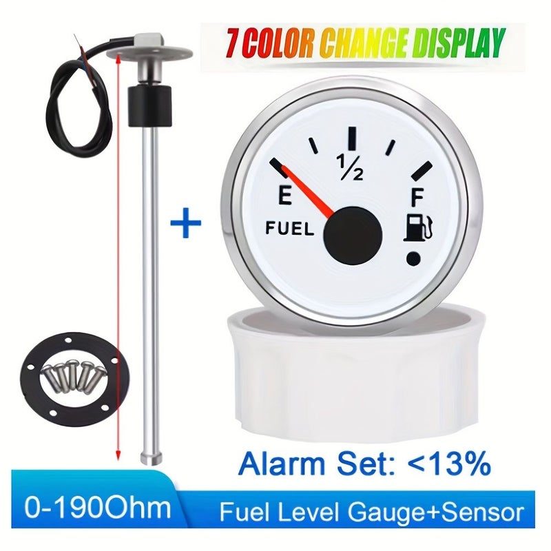 Stainless Steel 330mm Fuel Level Sensor Marine Automotive Low Warning - Image 3