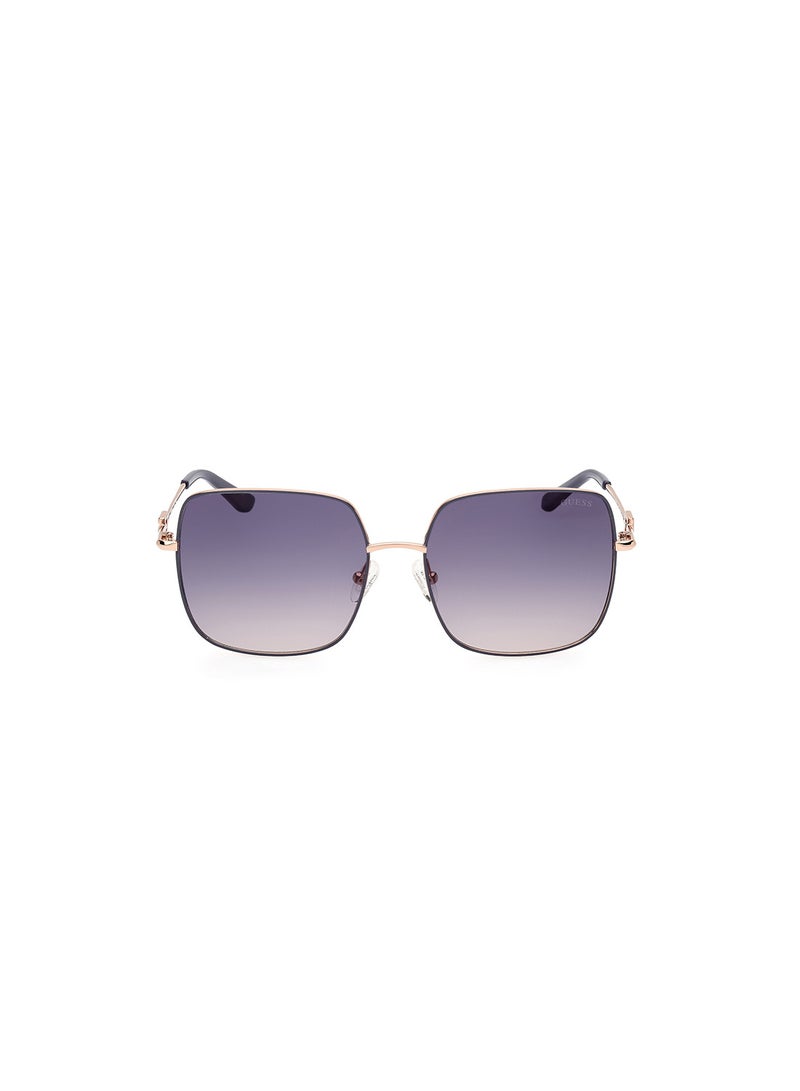 GUESS Women's UV Protection Square Sunglasses - GU7906-H20B58 - Lens Size: 58 Mm - Image 2
