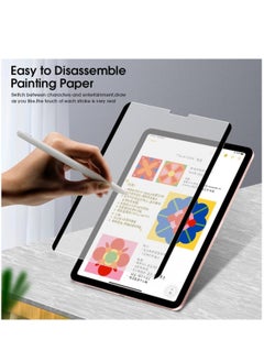 DUSALA Detachable Magnetic Like Paper Screen Protector for iPad Pro 12.9 Generation (2018/2020/2019) Pencil Feel Washable Removable Reusable Paper Film Screen Protector  - Image 5