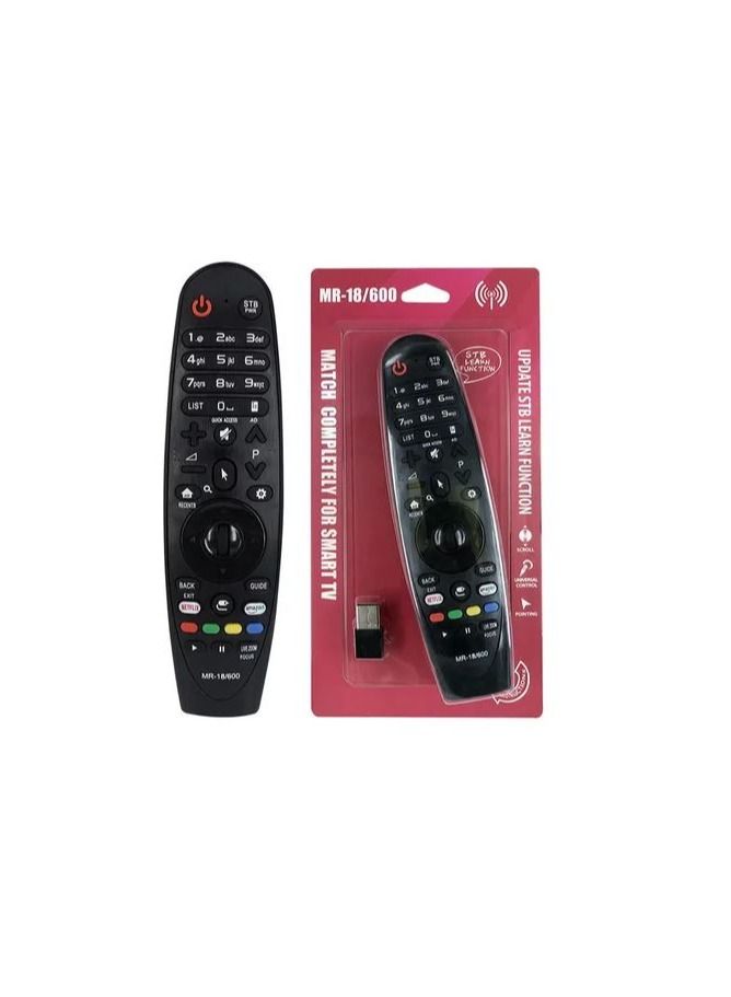 IAF TV Remote Control For LG Magic Smart Black