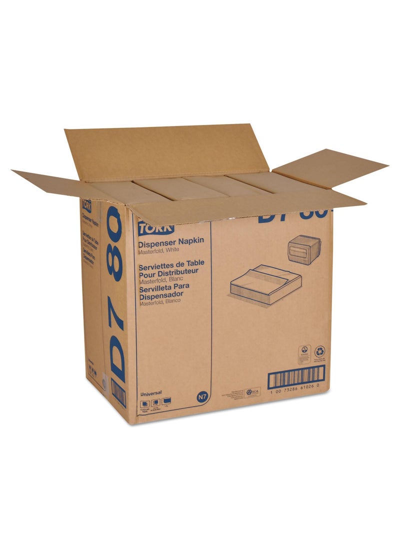 Tork Tork Universal Masterfold Dispenser Napkin D780 White 12 rolls 500 napkins  - Image 4
