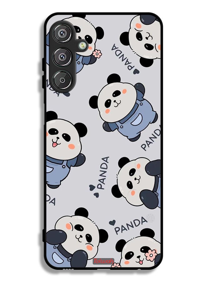 Tolwak Samsung Galaxy M15 5G Protective Case Cover Pattern Of Pandas  - Image 1