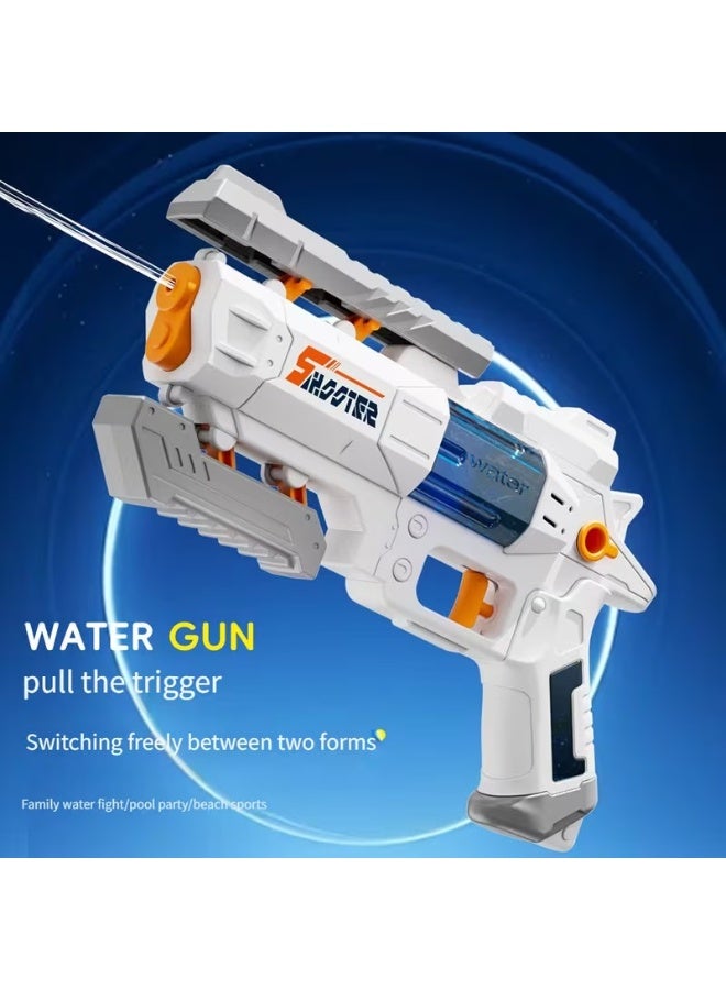 Goolsky Water Gun for Youngsters - Easy One-Handed Operation, Scratch-Proof Design, Perfect for Summer Beach & Poolside Fun, Outdoor Camping & Party Battles, Durable ABS Material, Summer Fun Toys|Casual Play|Easycarry Mechanism - Image 3