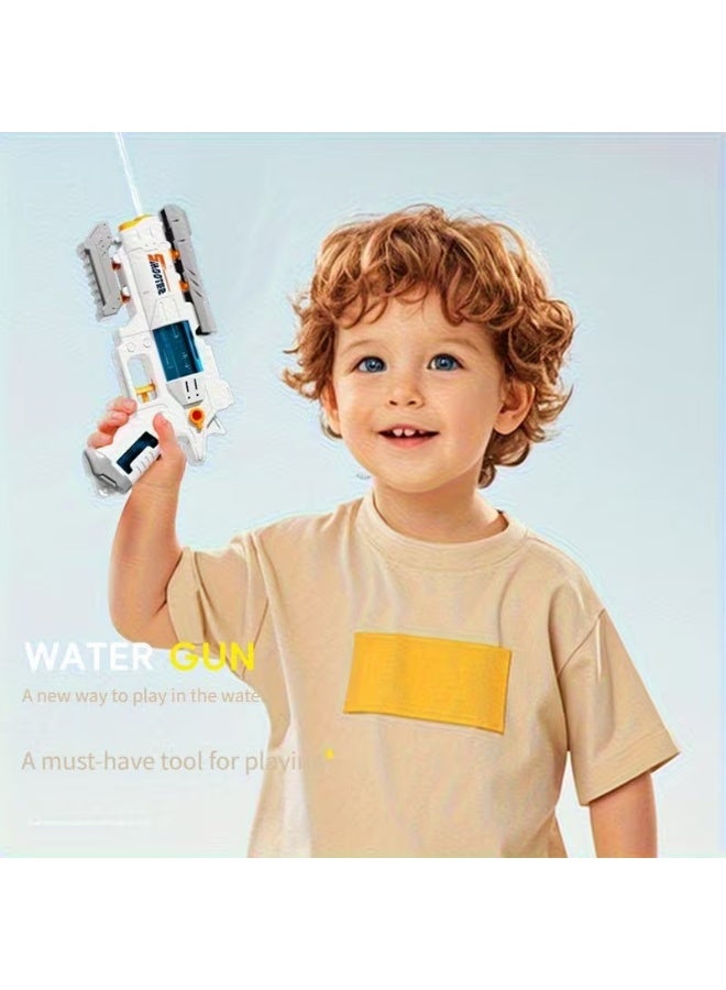 Goolsky Water Gun for Youngsters - Easy One-Handed Operation, Scratch-Proof Design, Perfect for Summer Beach & Poolside Fun, Outdoor Camping & Party Battles, Durable ABS Material, Summer Fun Toys|Casual Play|Easycarry Mechanism - Image 2