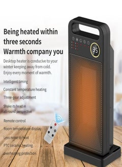 Generic 3000W PTC Ceramic Heater--Electric Room Heater |IR Remote Control|Digital Room Temperature Setting|Sensor Touch Panel  - Image 2