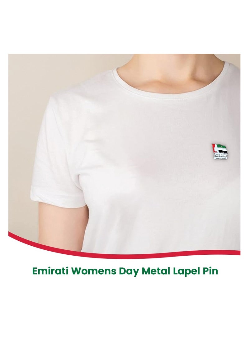 PRINTSHOP4ME Emirati Women's Day Lapel Pin Badges – Enamel Pins for Celebrating August 28th - UAE National Day Gifts for Women – Ideal for Clothing, Bags, and Accessories  - Image 3
