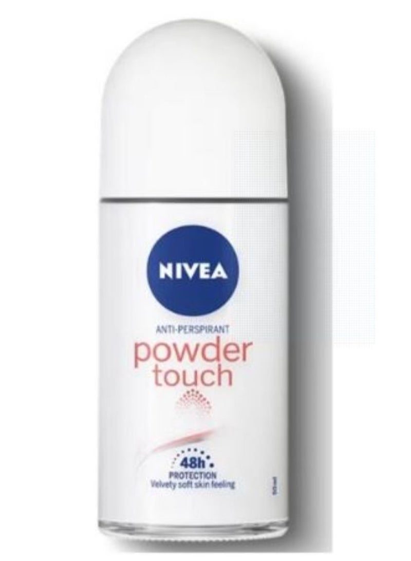 Nivea Deodorant Roll On For Women Powder Touch 50 ml