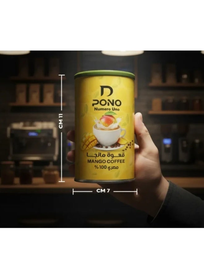 Dpono Mango Coffee – Premium Coffee with Natural Mango Flavor - 125 Gm - Image 4