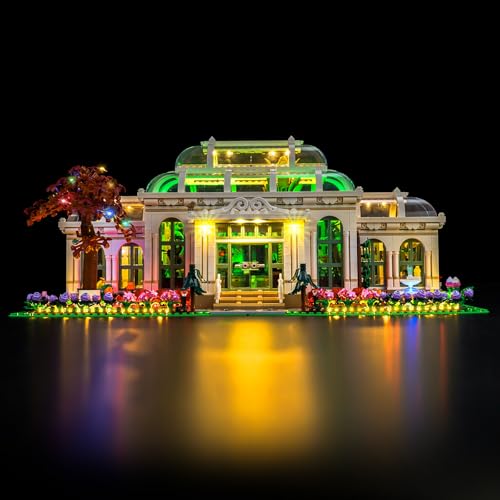 LocoLee LED Light Kit Compatible with Lego The Botanical Garden Creative Lighting Set Accessories Compatible with Lego 21353 Beautiful Botanical Gardens No Models Only Light Customized Version - Image 1