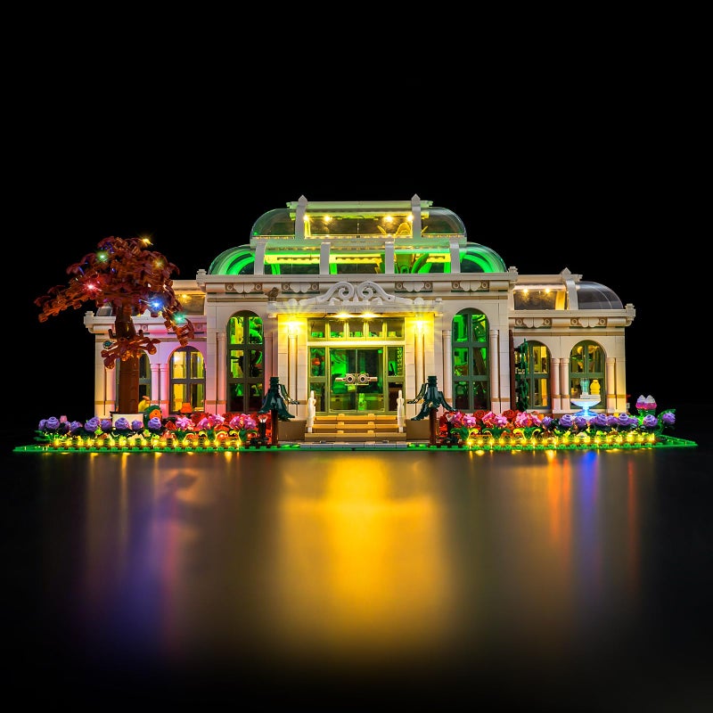 LocoLee LED Light Kit Compatible with Lego The Botanical Garden Creative Lighting Set Accessories Compatible with Lego 21353 Beautiful Botanical Gardens No Models Only Light Customized Version - Image 3