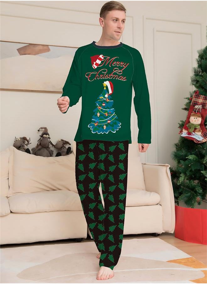 Merry Christmas printed t-shirt with checked pajama set for male - pzsku/Z15FBE84E99E3F98E91D4Z/45/_/1733072346/86451764-2f90-4c45-bd84-97acf65dfd72