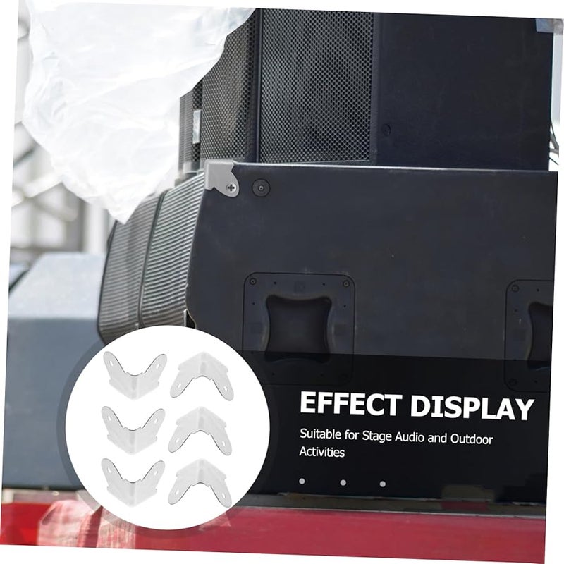 Silver Heavy Duty Metal Edge Corner Protectors 6pcs Durable Shipping Box Guards Professional Full Protection - Image 4