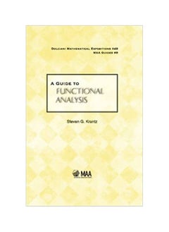 A Guide to Functional Analysis 