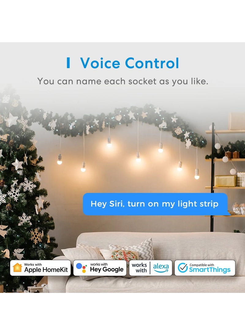 Meross Wi-Fi Controlled Power Strip With Surge Protector