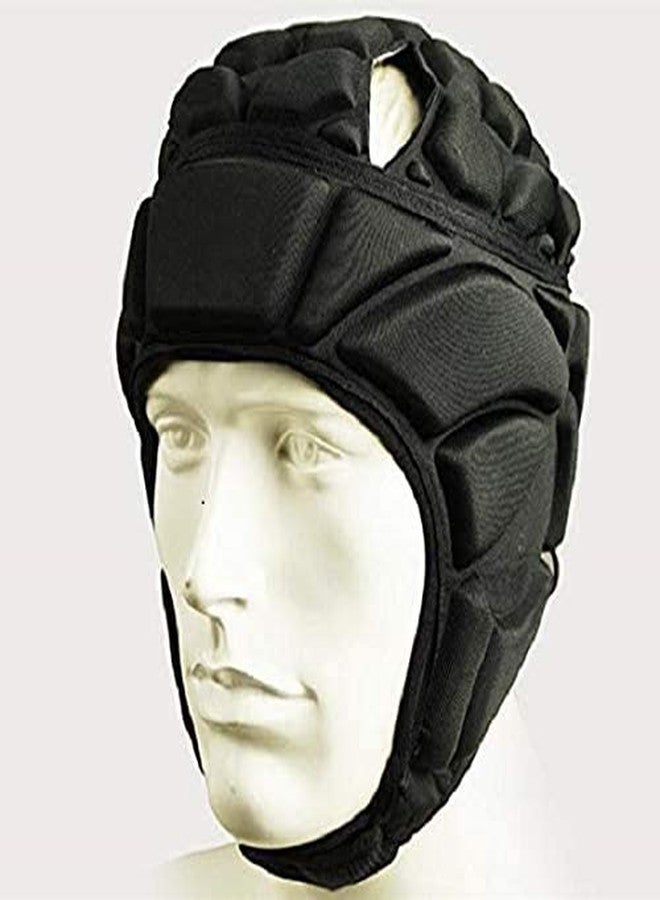 Ndola Rugby Soft Helmet Soccer Headgear Scrum Cap 7v7 Flag Football Headguard for Adult Large (3) - Image 1