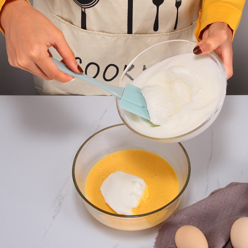 4 Pcs Multifunctional Silicone Baking Set Cake Cream Scrapers With Handles ( ) - Image 5