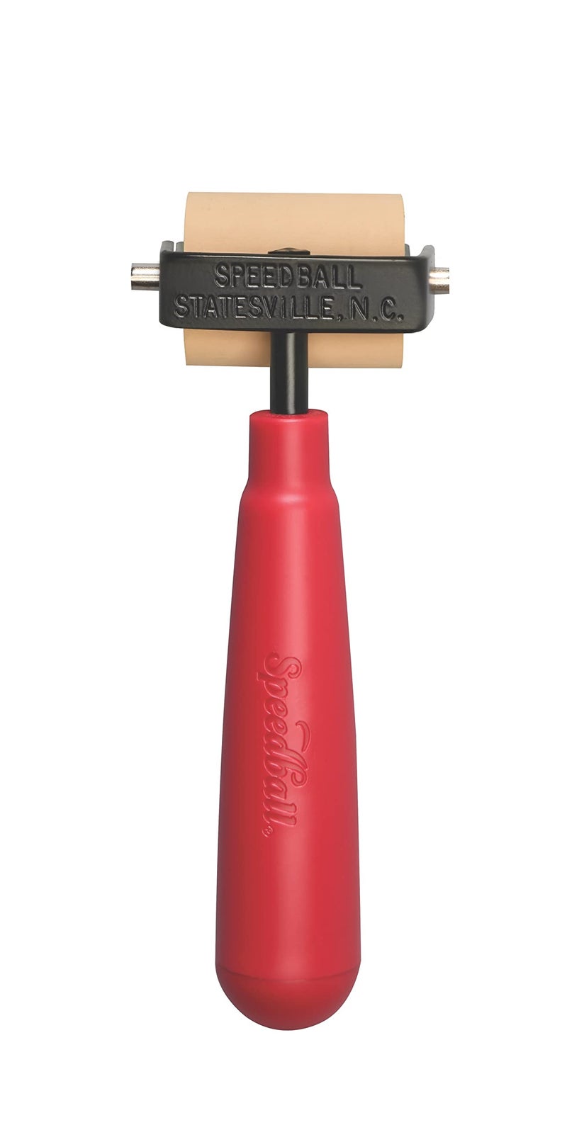 Speedball Soft Rubber Brayer, 1.5-Inch - Roller For Printmaking, Gel & Block Printing and Crafting - Made in USA - Image 1