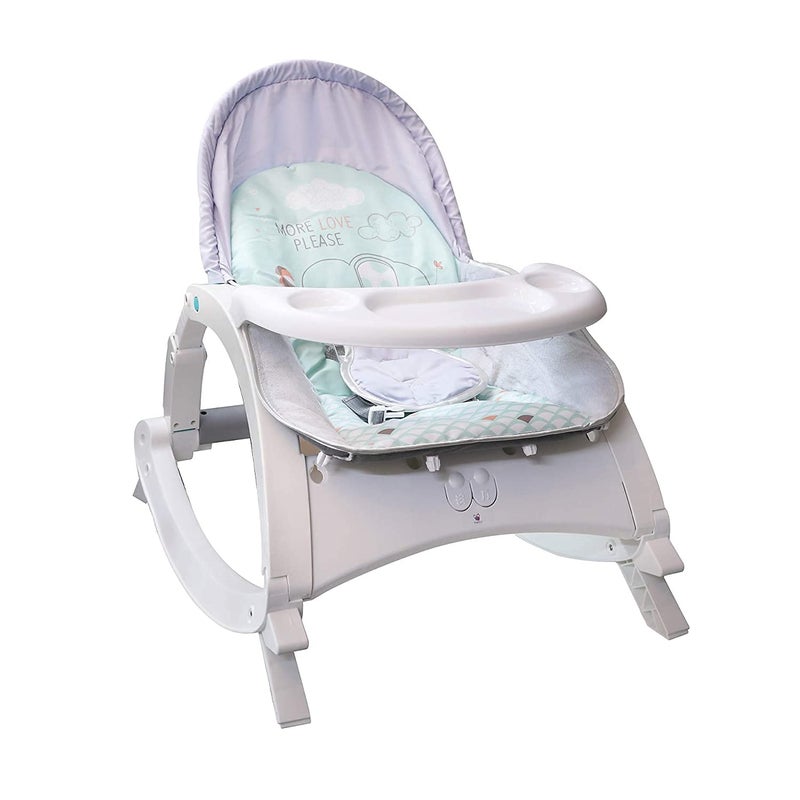 Fiddlys Newborn to Toddler Rocker Chair with Music and Vibration Function, Adjustable Mode, Assorted Design & color - Image 2