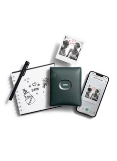 FUJIFILM Instax Square Link Smartphone Printer Photo Kit Green  - Image 4