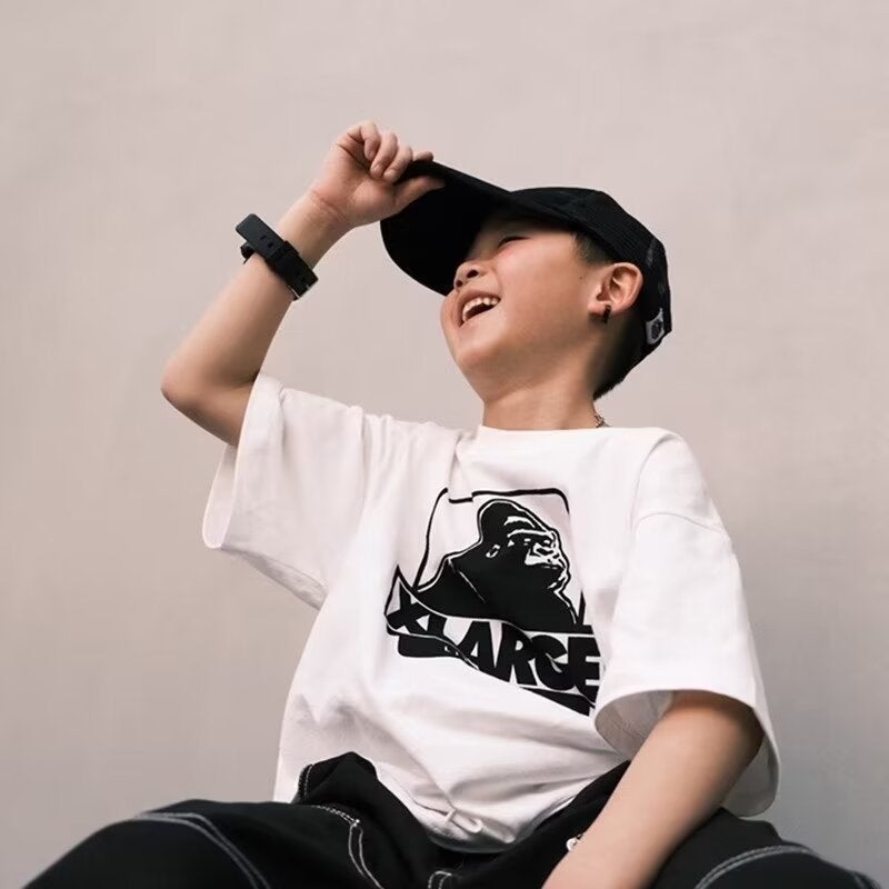 Boys' Short-Sleeved T-Shirt 2024 Korean Style Cartoon Children'S Loose T-Shirt Trendy - Image 3