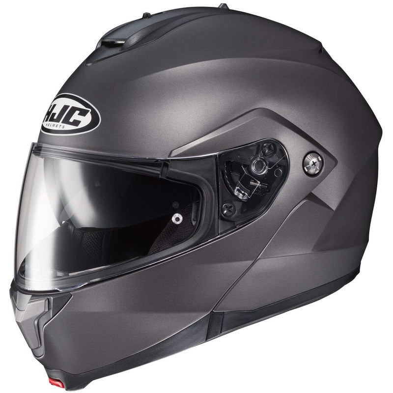 HJC Helmets C91 Men's Street Motorcycle Helmet - Semi-Flat Titanium / 3X-Large - Image 3