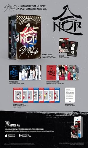 Koread Stray Kids Album SKZHOP HIPTAPE HOP (PLATFORM ALBUM NEMO VER.) - Image 2