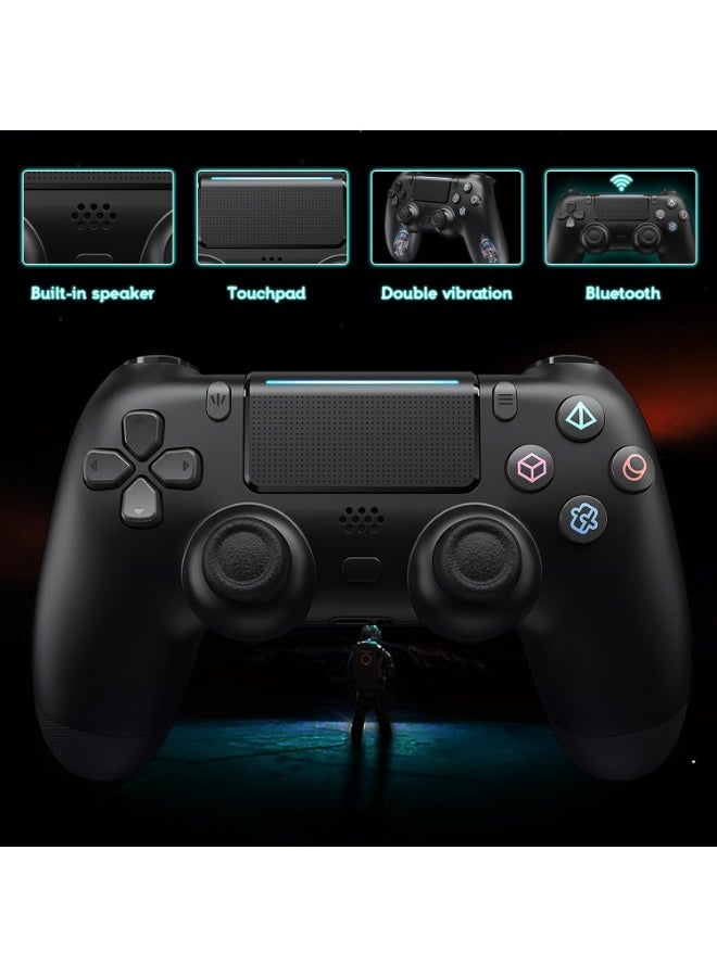 Wireless Game Controller – Comfortable & Responsive Joystick with Dual Vibration, Motion Sensor & Touchpad – Compatible with PS-4/Pro/Slim/PC - Image 3